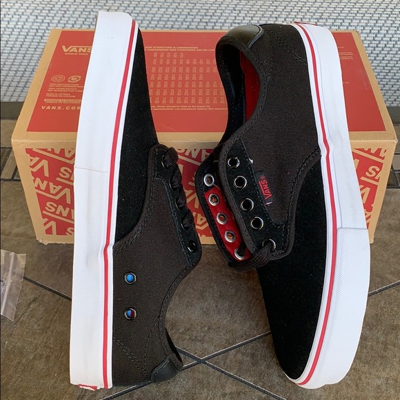 VANS CHIMA FERGUSON PRO BLACK/WHITE/CHILI PEPPER W - Picture 6 of 16